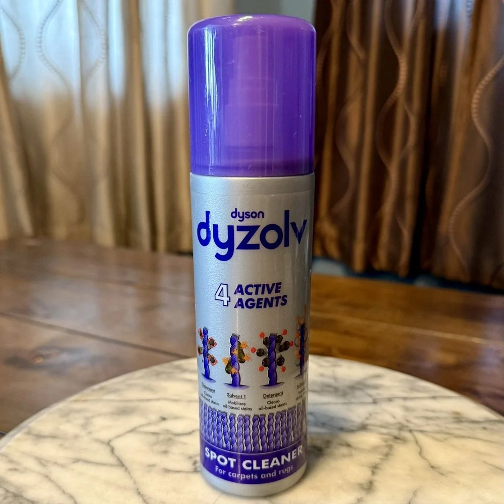 Dyson NEW Carpet Cleaning Kit Set 8.5 oz Spot Cleaner ZORB Powder & Groomer Tool
